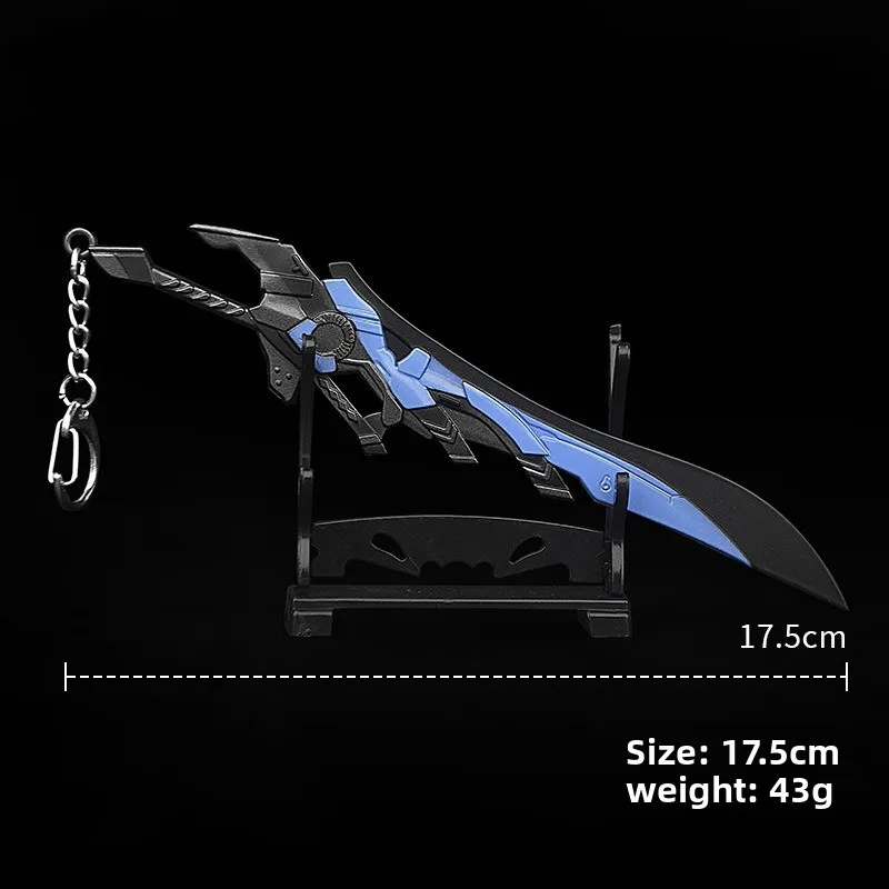 21cm/8.27in Honkai: Star Rail Samurai Sword Cosplay Katana Metal Weapon Props Game Peripherals Toys Sports Boys Gift Collectible - Image 3