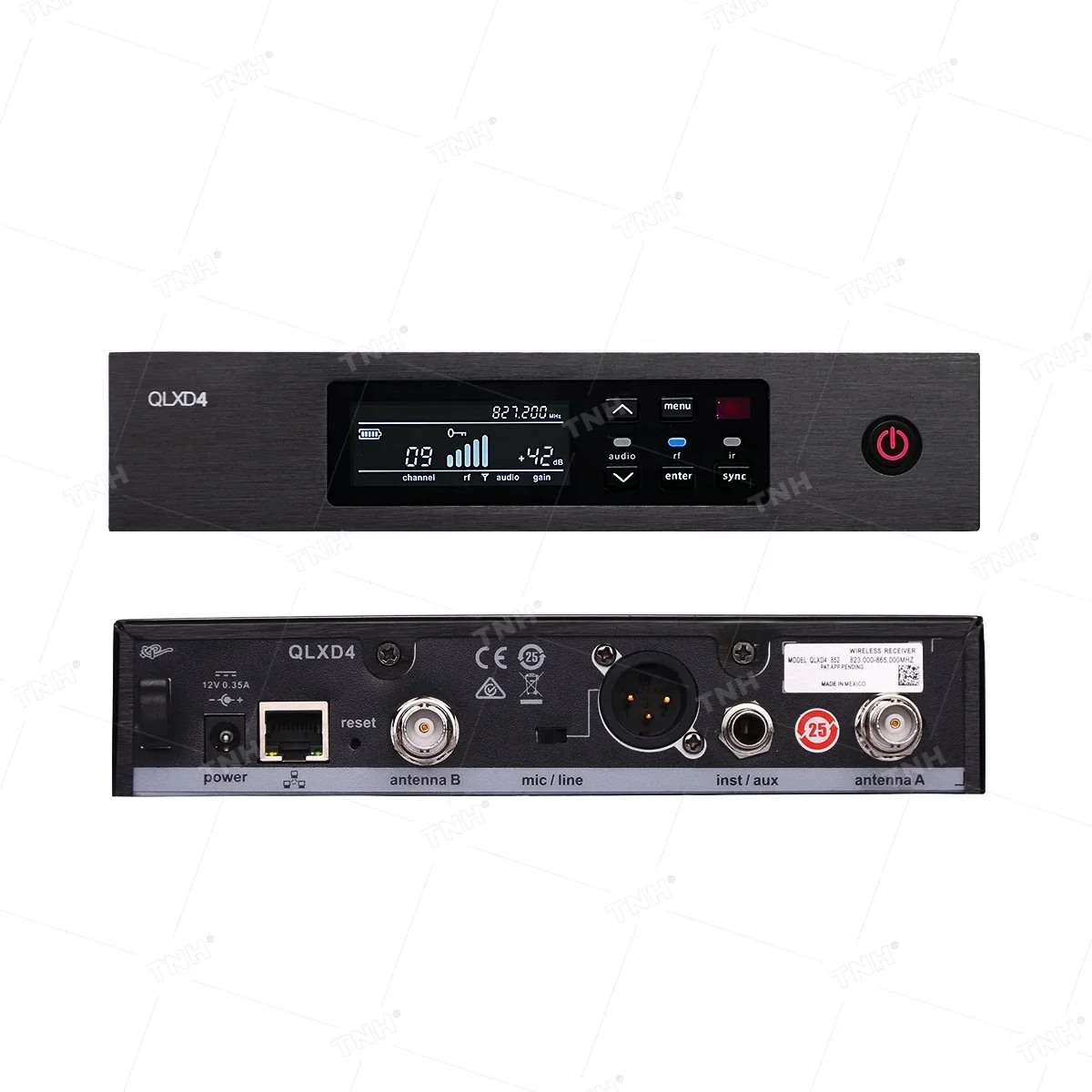 New QLXD4 BETA58 BETA87A UHF True Diversity Wireless Microphone System With Lavalier Headset Mic For Karaoke Stage Performance