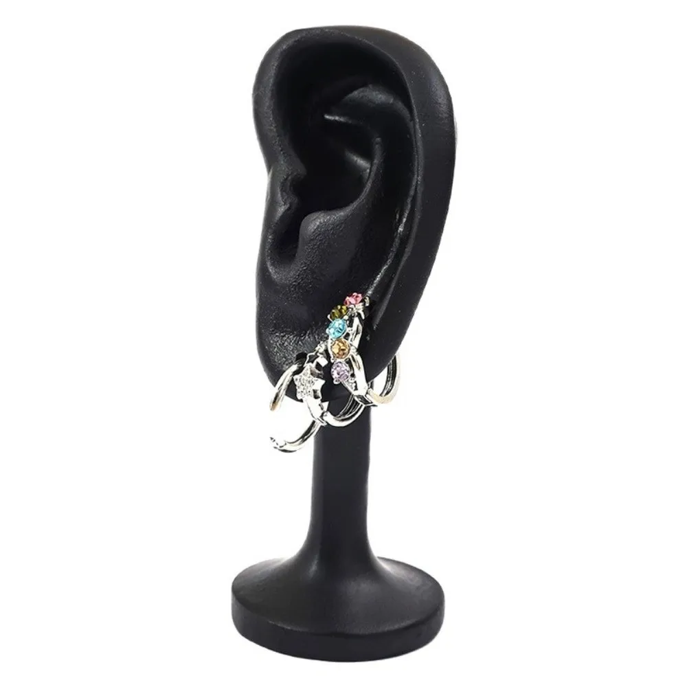 

New Portable Earring Display Stand Ear Shaped Showcase Ear Studs Organizer Organizer Mini Earrings Display Tool