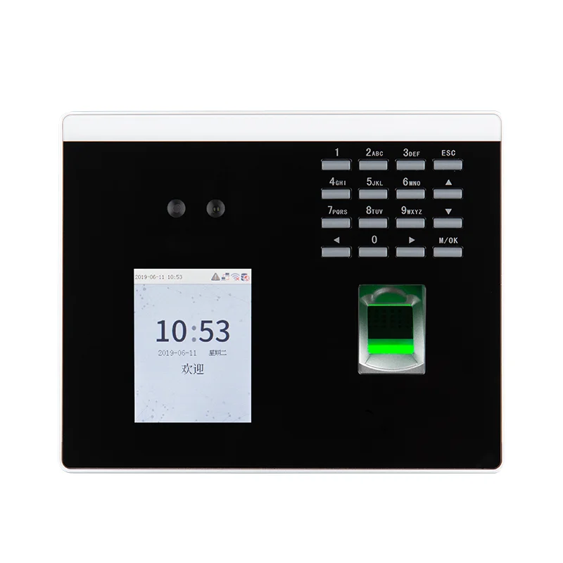 XFace100 Wifi الهجين البيومترية الضوء المرئي التعرف على الوجه آلة الحضور الطرفية #6