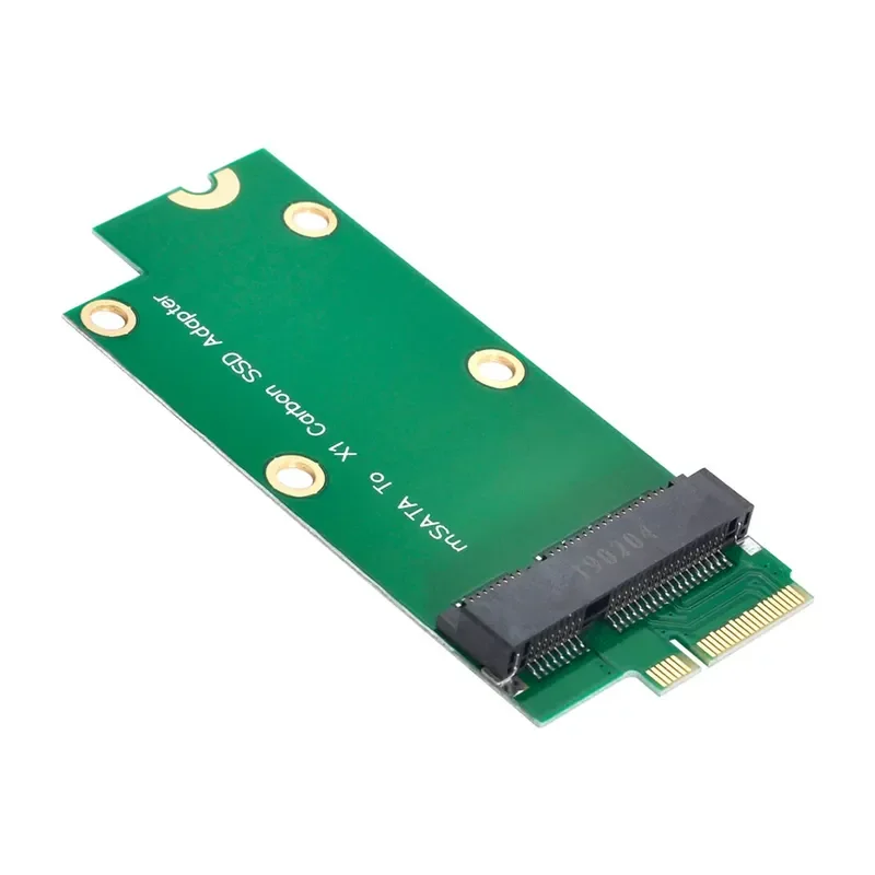 mSATA MINI PCI-E to X1 Carbon Notebook SSD Adapter Card