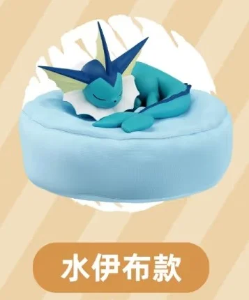 Hot Sale Pkm Eevee Sleeping Position Series Blind Box Sylveon Umbreon Flareon Jolteon Anime Desktop Decoration Model Toy Gift image 3