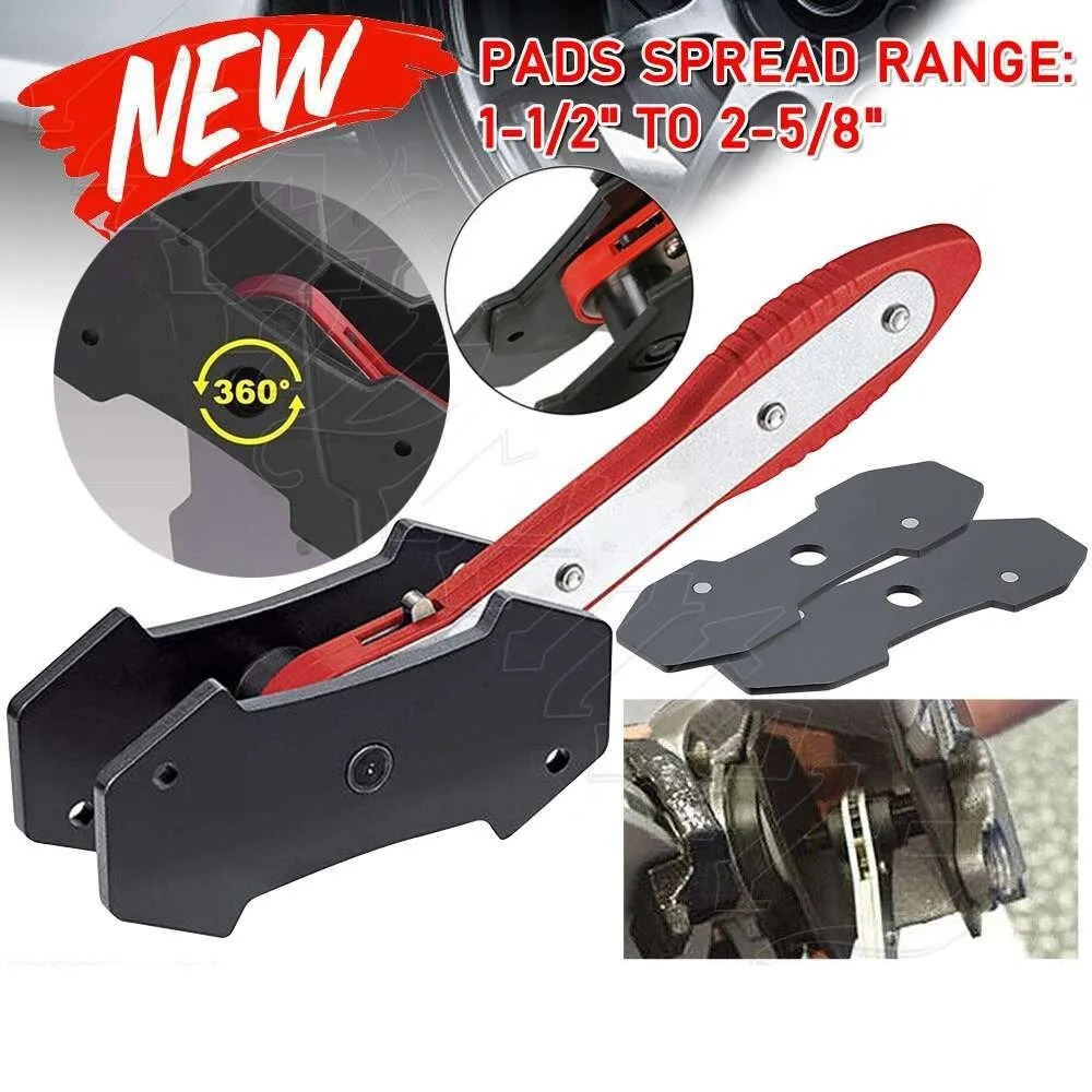 

Ratchet Disc Brake Caliper Piston Spreader Separator Pad Press Wrench Tool Set Z