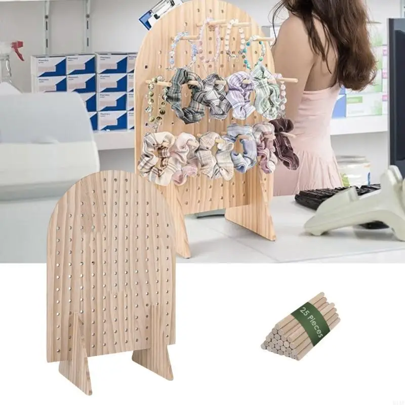 

практический шкаф организации Кунтертоп Брауна 91АФ деревянный для браслетов и аксессуаров