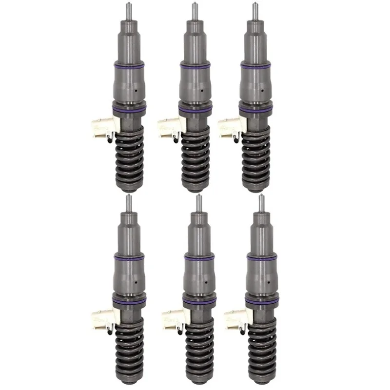 Комплект из 6 форсунок дизельного топлива 21244717 85003109 85013149 для Volvo D13 D13F MD13 US07 Mack MP8 Двигатель средней тяжести грузовиков Комплект из 6 форсунок дизельного топлива 21244717 85003109 85013149 для Volvo D13 D13F MD13 US07 Mack MP8 Двигатель средней тяжести грузовиков