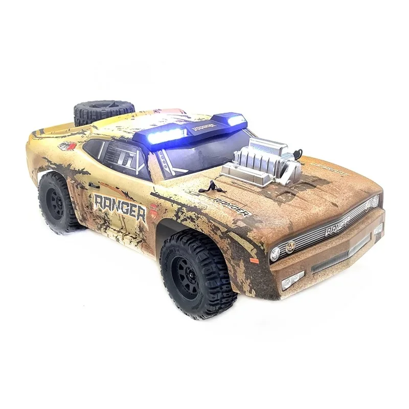 RC samochód do driftu 1/10 Off-road krótka karta profesjonalna wysoka prędkość samochodu duża stopa napęd na 4 koła bezszczotkowy wyścigowa