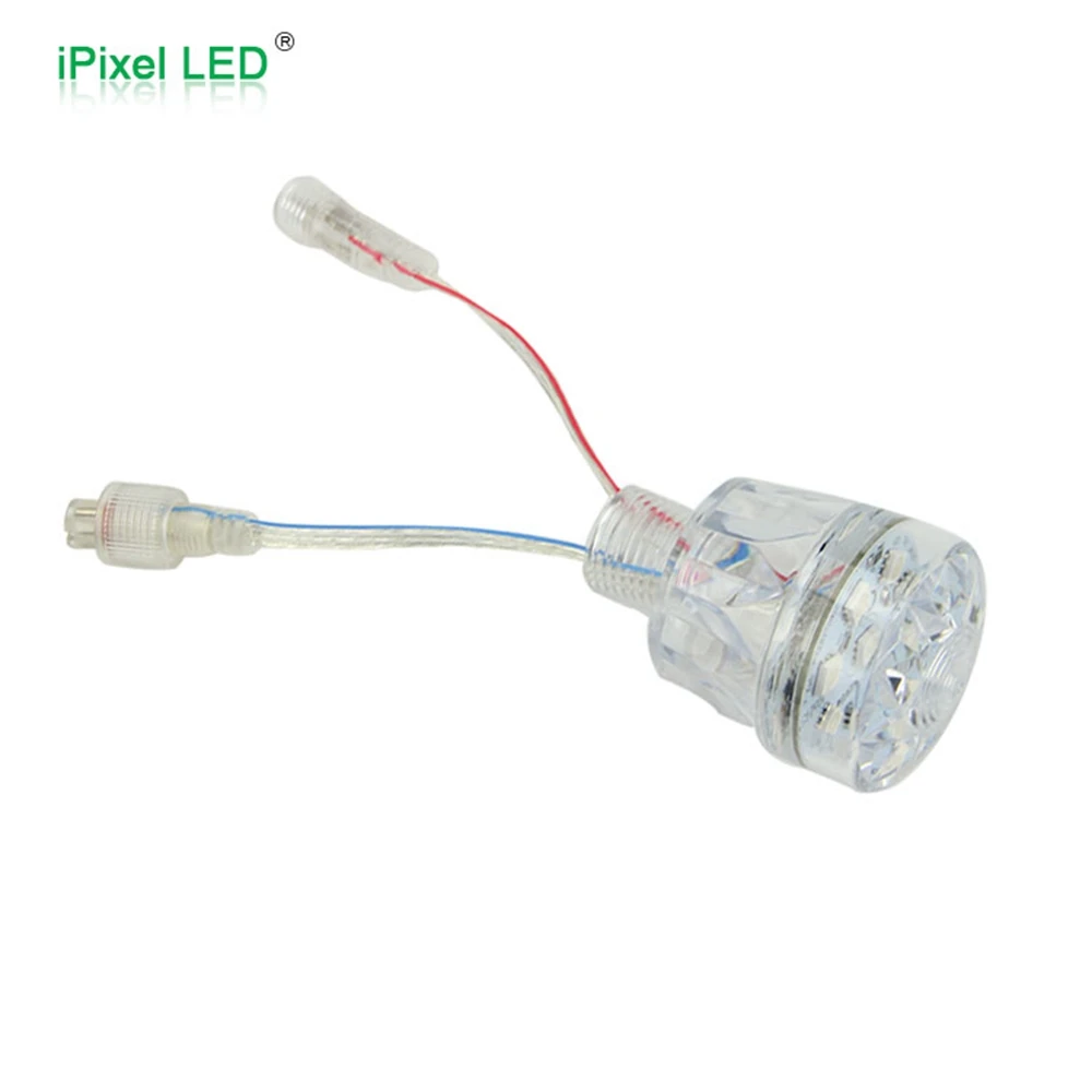 DC24V 2.7 w/sztuk 12 diod LED UCS1904 SMD 5050 cyfrowe 40MM rozrywkowy LED oświetlenie pikselowe