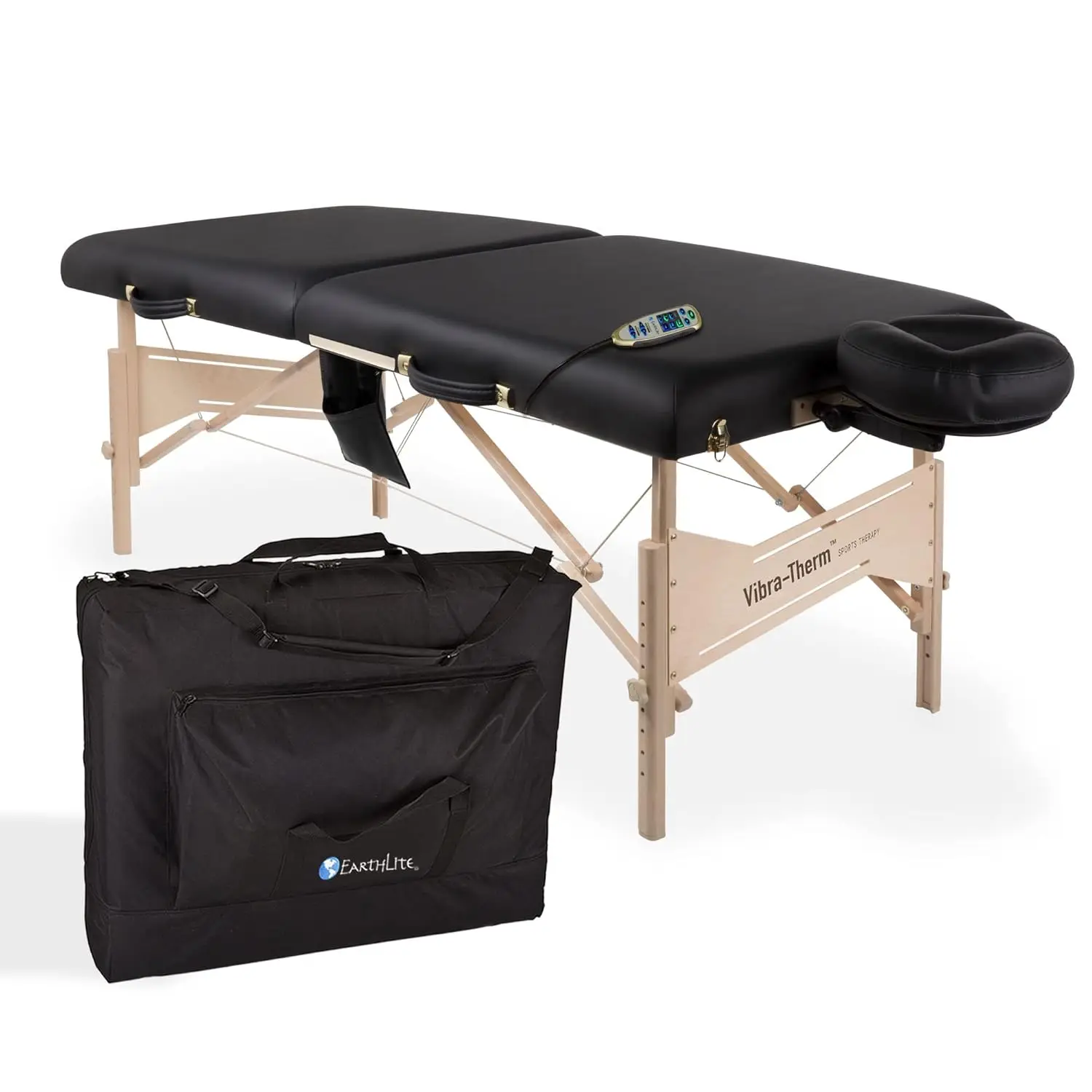 

Vibration & Heat Therapy Table Enhanced Recovery & Warm-Up UL Listed Black Custom
