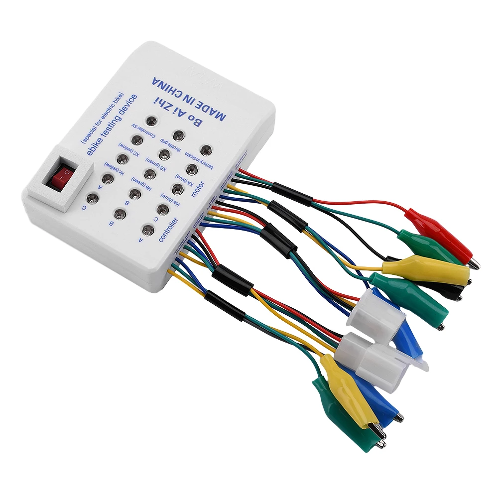 Imagem -03 - Dispositivo Portátil do Motor sem Escova para o Carro Elétrico Controlador do Trotinette Durável Testador da E-bicicleta Acessórios de Equitação Acessórios Spared 24 v 36 v 48 v 60 v 72v