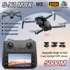 S-X1 MAX GPSドローン 4KプロフェッショナルHDカメラ 3軸ジンバル 5Gデジタル画像伝送 大画面FPVドローン RCクアッドコプター 5KM 1