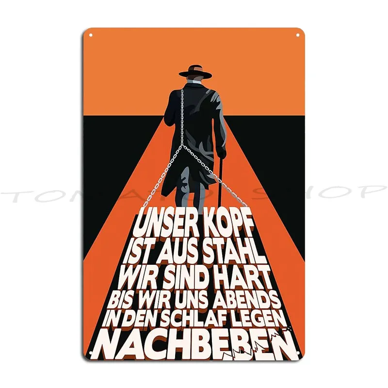 German Communist Youth Workers Propaganda Metal Sign Wall Mural Personalized Painting Wall Decor Print Tin Sign Poster