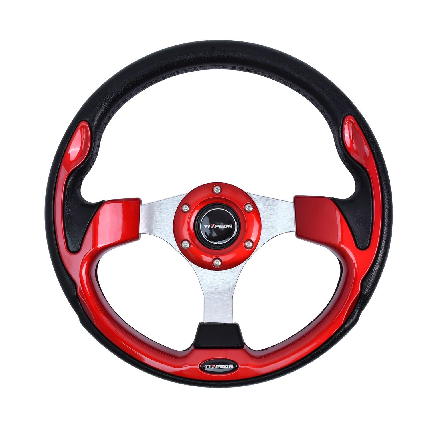 

tiypeor Universal Racing Car Racing Steering Wheels PU 13inch 320mm Drifting Sport Steering Wheel