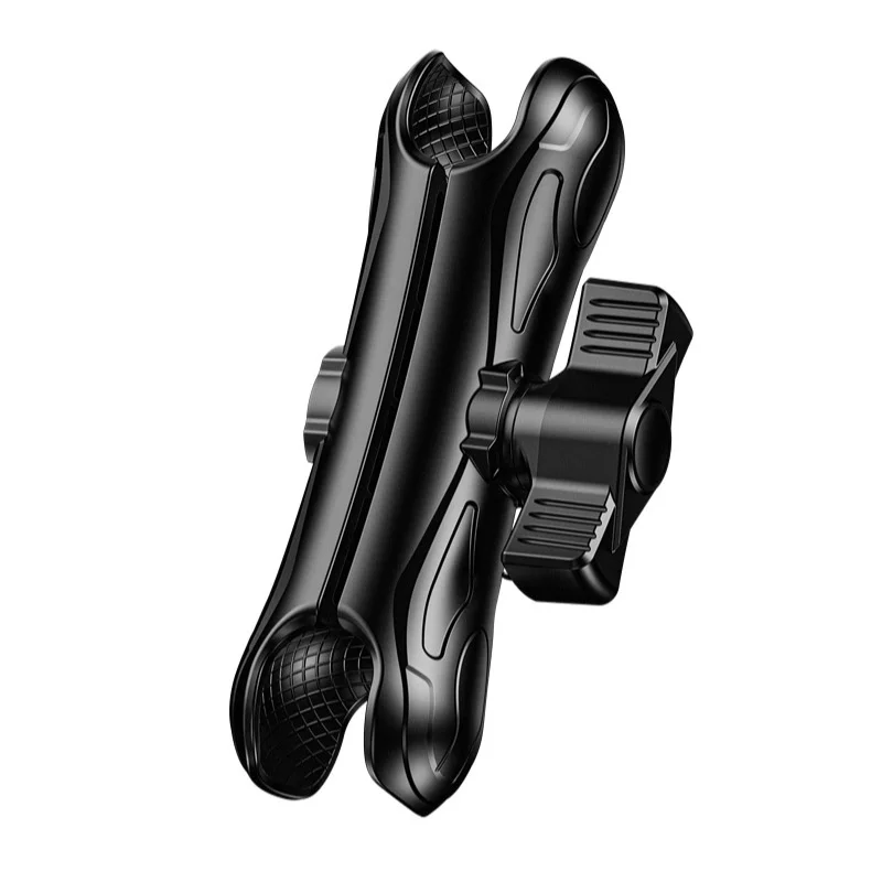 

Universal Medium Double Socket Arm Aluminium Compatible with Ram Mount 2.25inch Component for Fishfinder/Tractor/Forklift