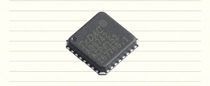 AD9742ACPZ AD9742 12 bit analog-to-digital converter package LFCSP-32 AD9742 12 bit 210 MSPS analog-to-digital converter