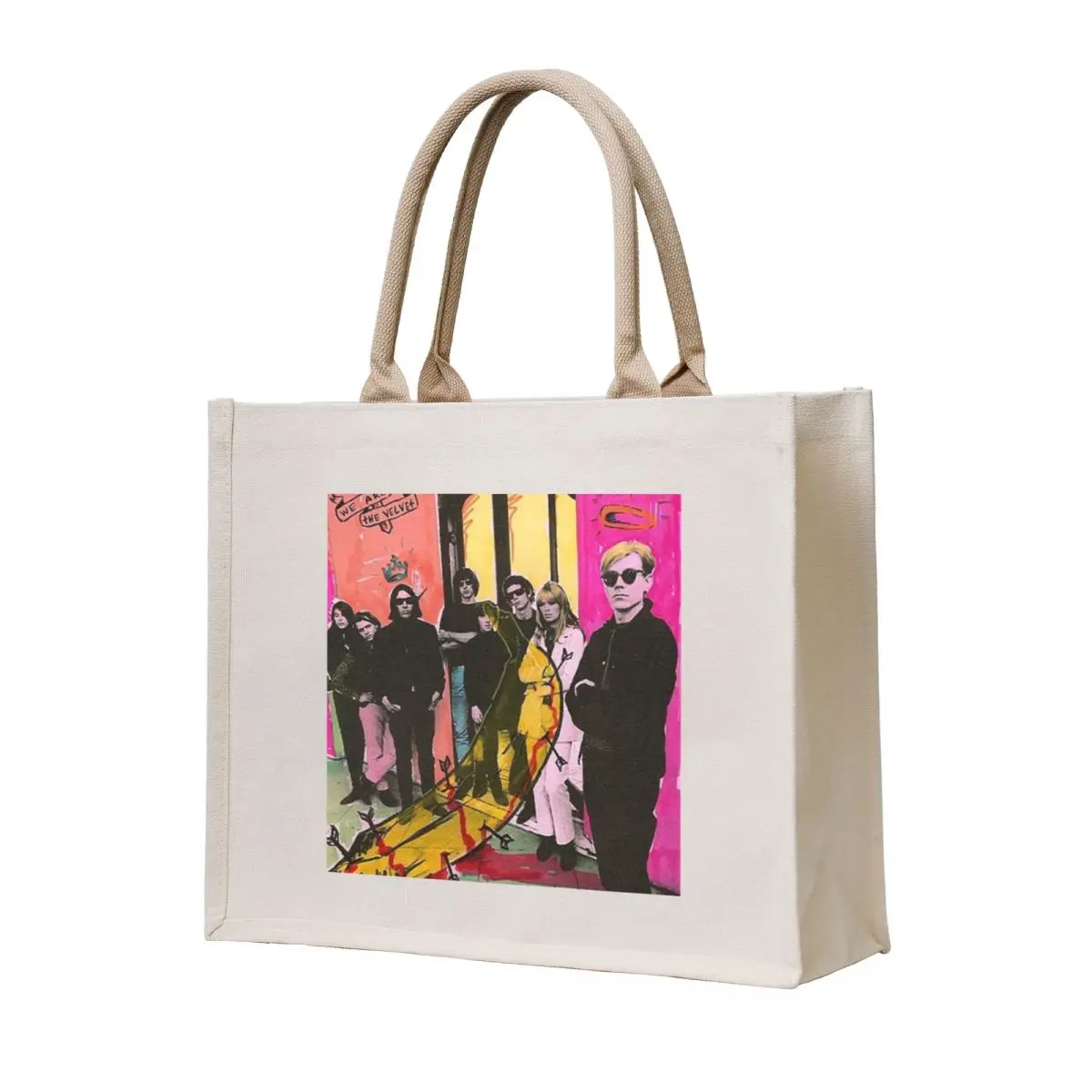 

Andy Warhol and the Velvet Underground Tote Bag custom tote bag Handbags women shopper bags for women