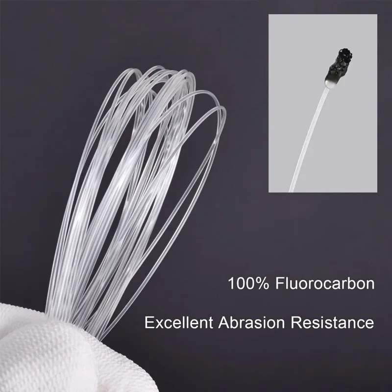 15 قطعة من أدوات صيد سمك الشبوط الاحترافية - قادة الفلوروكربون المضادة للتشابك بنسبة 100% مع يدور دوار لطريقة وصيد الأسماك المغذية