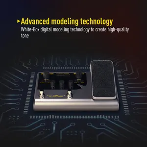 Sonicake Matribox 140 Multiple-Prozessor Effektive Effekte für Gitarre/Low/Acoustic mit Expression Pedal Looper Modellierung AMP QME-50 8 Hauptverkaufs -Multi -Effekt - №5