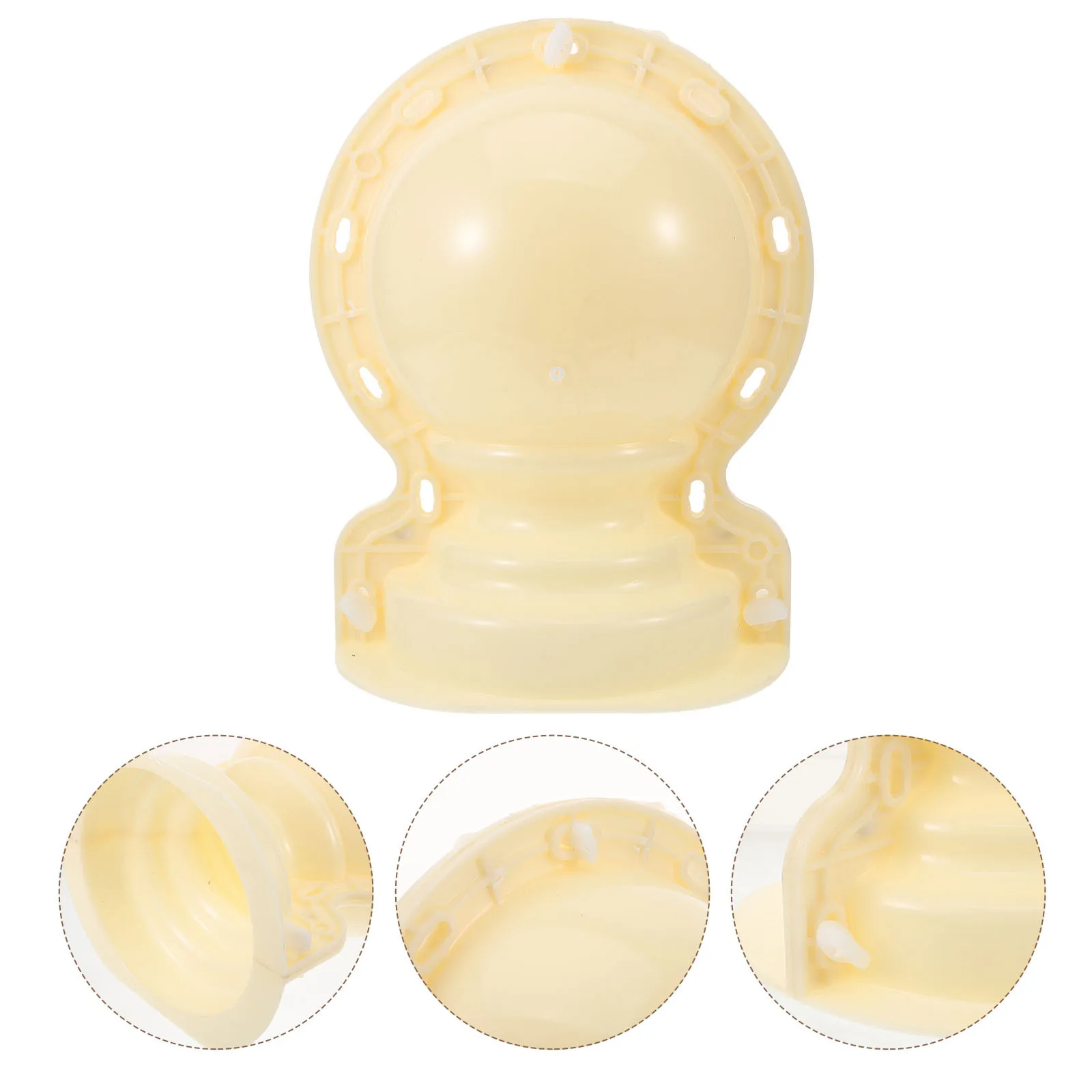 

Feng Shui Ball Mold Sturdy Plastic Concrete Mold For Fence Balcony Garden Decor Roman Column Cement Craft Multifunctional