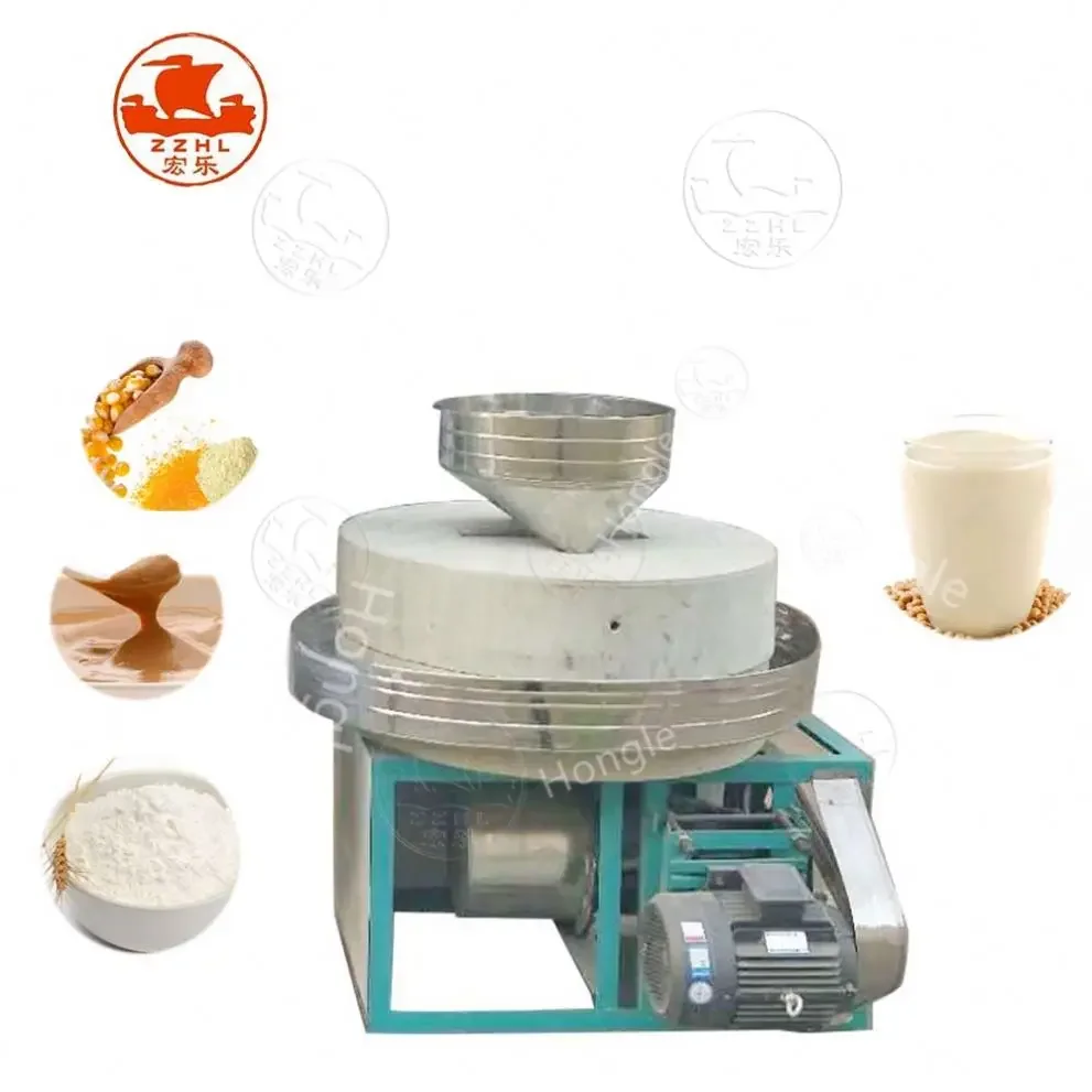

Mini Sesame Grain Cocoa Wheat Grinder Spice Grinding Crusher Hammer Hand Granite Stone Mill Crusher