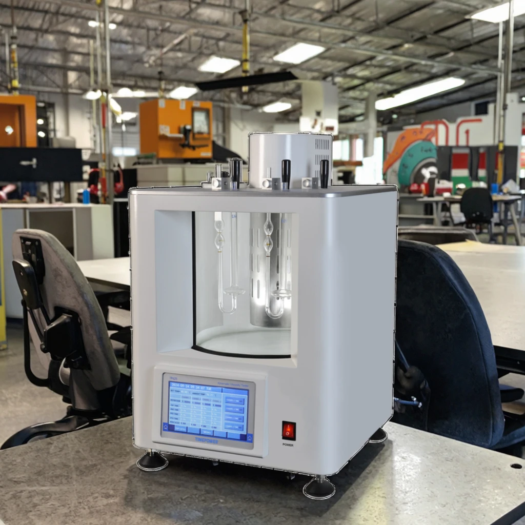 TIMEPOWER TP625 مقياس اللزوجة الحركية 4 ثقوب التنظيف اليدوي اختياري برودة زيوت التشحيم اختبار 4 حفرة التنظيف اليدوي مقياس اللزوجة