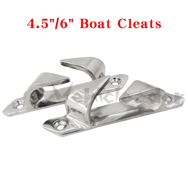 

Стопорные швартовки из нержавеющей стали 4,5, 316/6 дюймов, 2 шт.