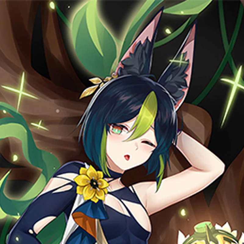 

Dakimakura Anime Pillow Case Tighnari Pillow Cover Halloween Christmas Decoration