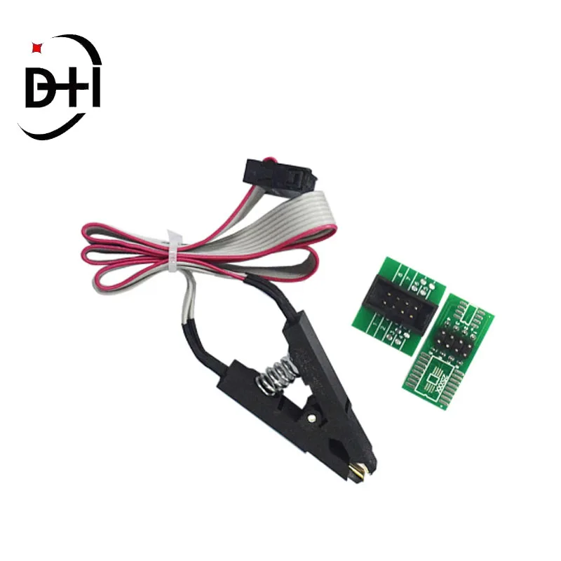 CH341A CH341 24 25 Series EEPROM Flash BIOS USB Programmer Module + SOIC8 SOP8 Test Clip For EEPROM 93CXX / 25CXX / 24CXX