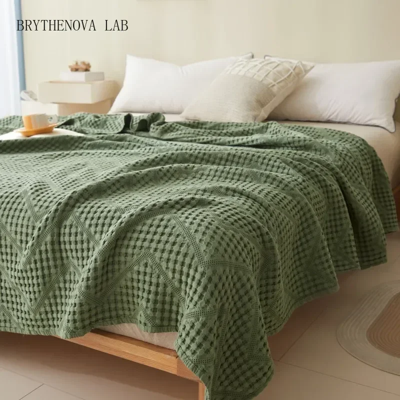 Xinjiang cotton moisture absorbent and breathable new Class a Gauze Hollow Summer Towel Quilt