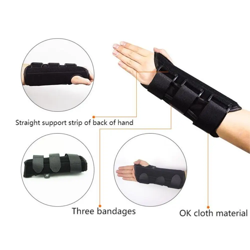 S, M, L Wristband Fracture Palm Wrap Fixed Orthopedic Tunnel Protector Wrist Support Wrist Injury Wrist Splint Carpal