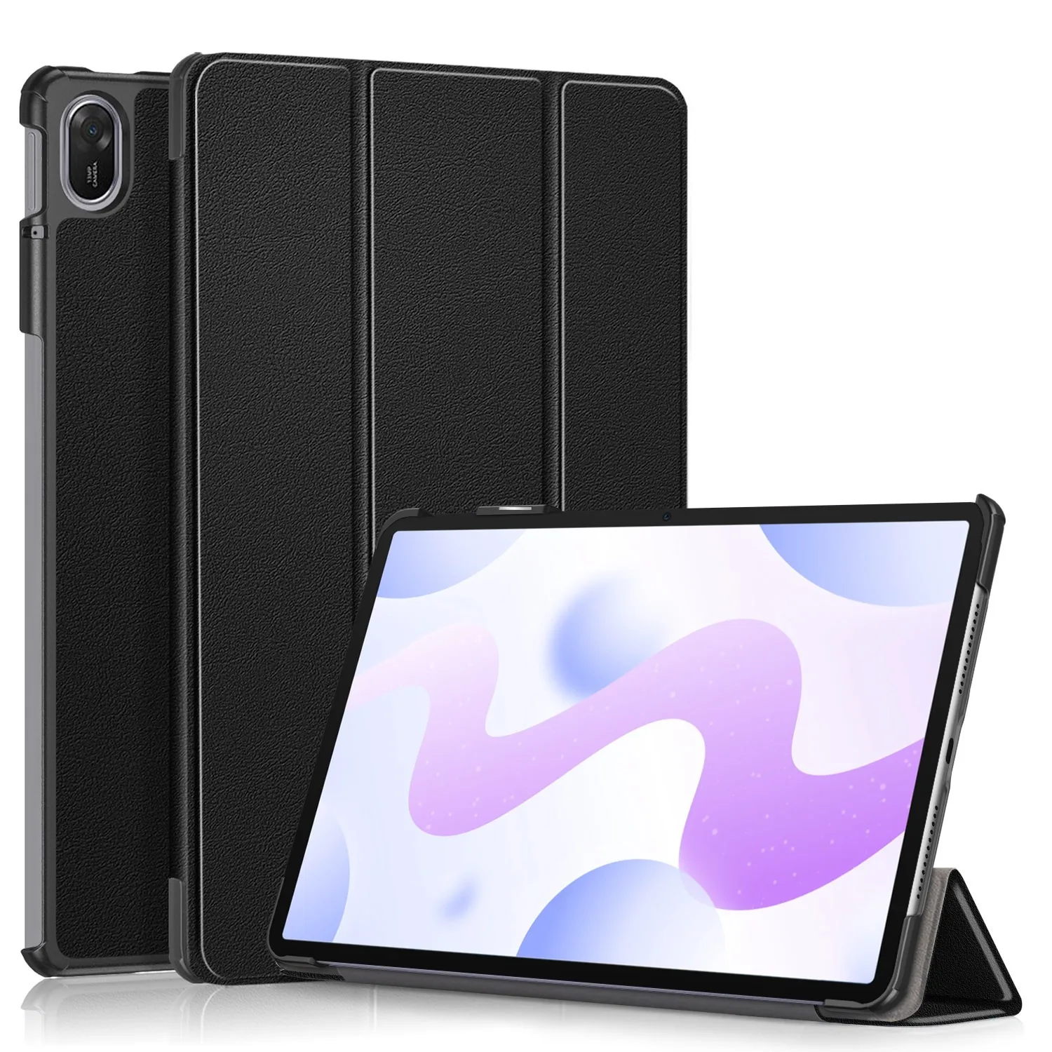 

Кожаный чехол для планшета с 3 сложениями для Huawei MatePad 11,5 2025 Smart Full Cover