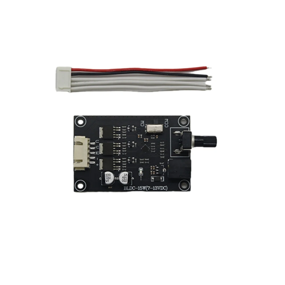 

7-13V 2A BLDC Three-phase Brushless Motor Drive Motor Speed Controller Motor Governor Support 2-3S Small Power Brushless Motor