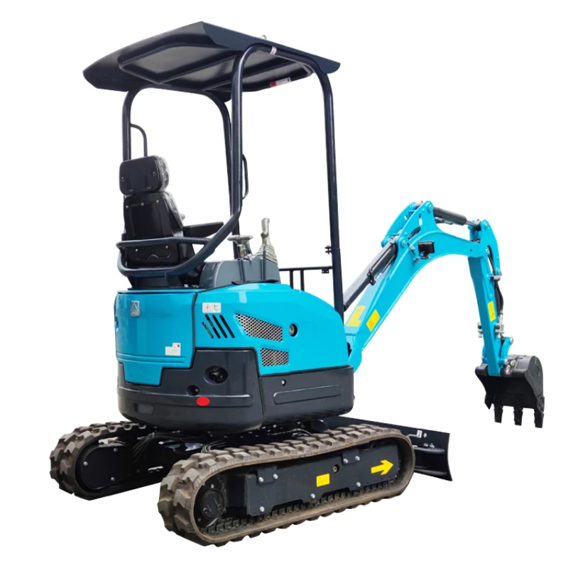 

1Ton 2 Ton Hydraulic Pilot Mini Micro Small Digger Crawler Excavator Machine With Bucket Teeth With Attachment