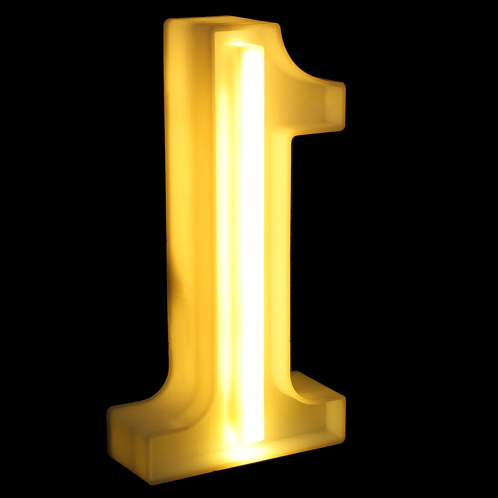 

Light Number 1 Birthday Party Holiday Decoration Lantern Sign for Home Bedroom Decorative LED Sign Small Night