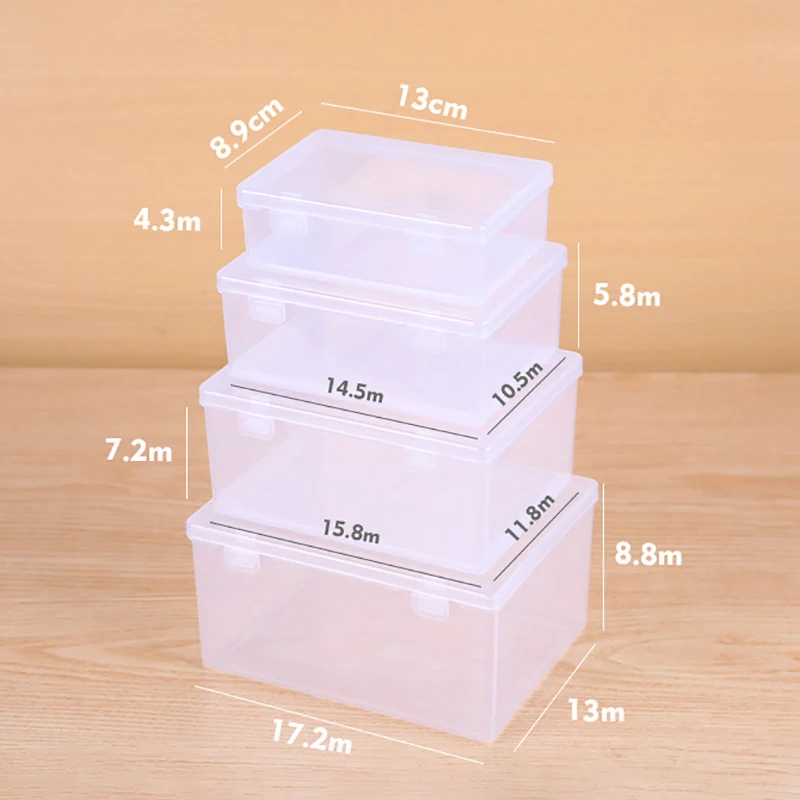 1 pz Snap-on Mini PP scatola vuota plastica PP scatola vuota con coperchio scatola di plastica parti di imballaggio scatola di immagazzinaggio scatola di immagazzinaggio attrezzi da pesca