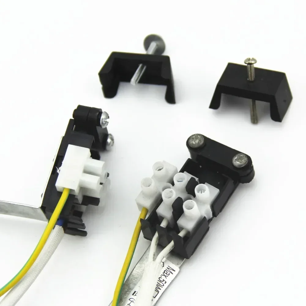 10pc Gu10 Ceramic LED Spotlight Socket GU10 Halogen Bulb Base Lampholder 18cm Nylon Wire PV Wiring Terminal Junction Box