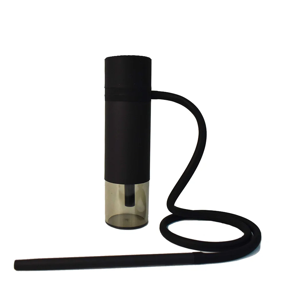 Acrylic & Silicone Hookah Portable Bottle Shisha Pipe for Outdoor Car Beach Picnic Chicha Cup Narguile Accessories