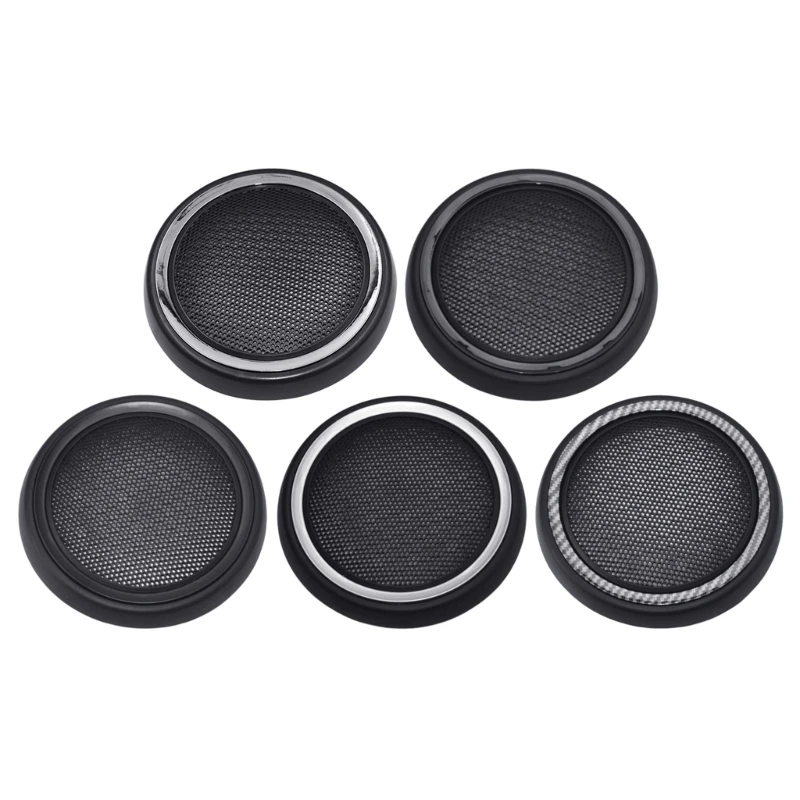 Round Speaker Trim Cover for R55 R56 R57 R58 R59 Interior Door Panel Repair Care