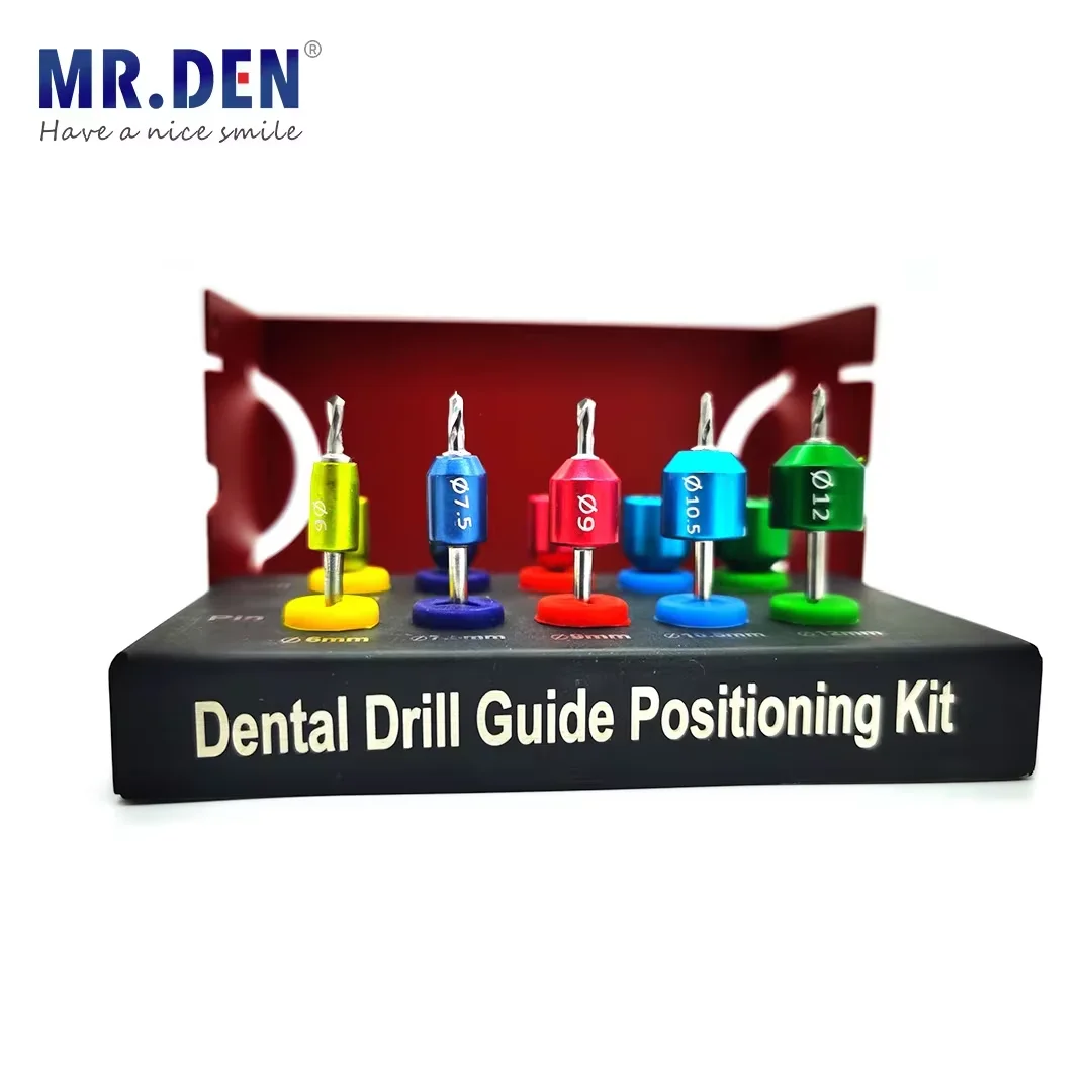Dental Implant Tool Set Positioning Gingiva Bone Drill Gap Measuring Kit for Implant Procedures