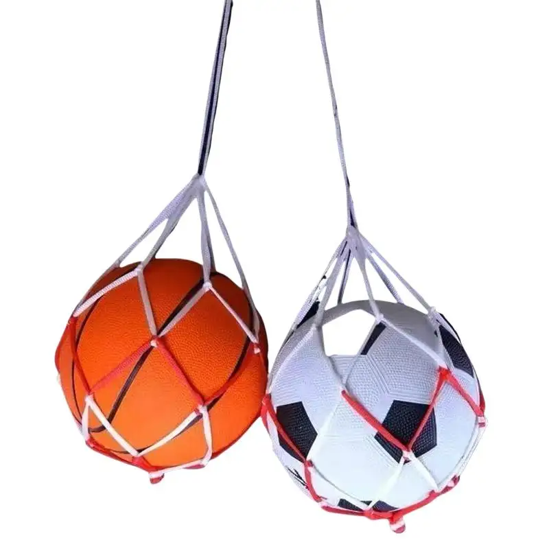 

Nylon Football Net Bag Bold Carry Single Ball Holder Sports Soccer Storage Bag for Outdoor Training Practice