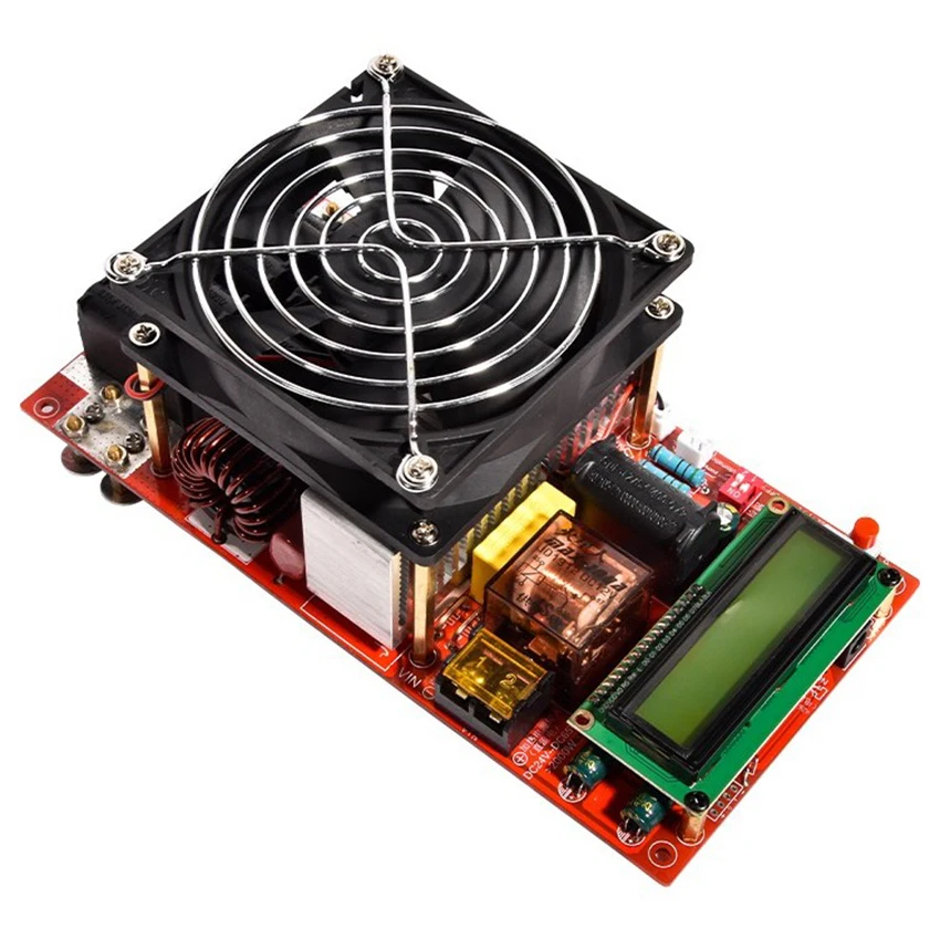 Imagem -04 - Zvs-módulo Aquecedor por Indução Elétrica para Derreter Metal Gerador de Proteção de Temperatura High Voltage Board Coil Driver 2000w