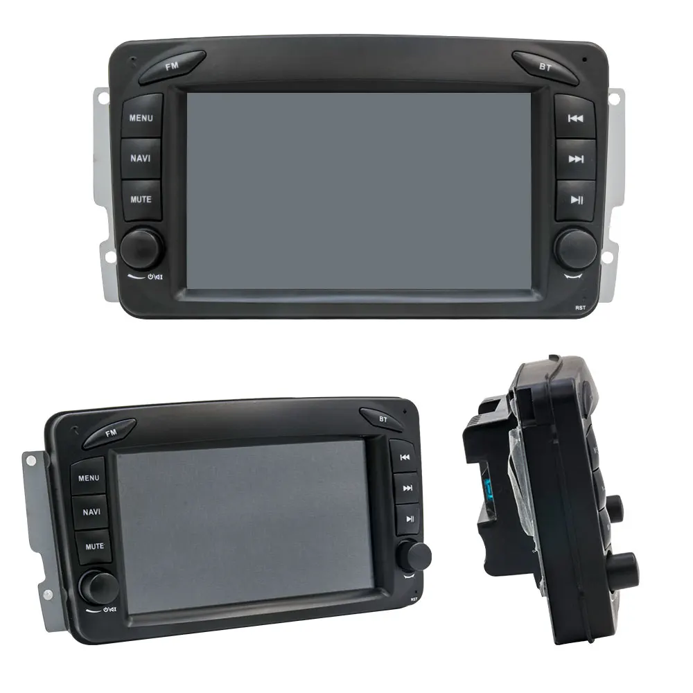 مشغل سيارة أندرويد لسيارة Mercedes Benz G-Class CLK-Class W463 W203 W209 Viano Vito W639 Fit Exchange Update Refresh Replacement FM