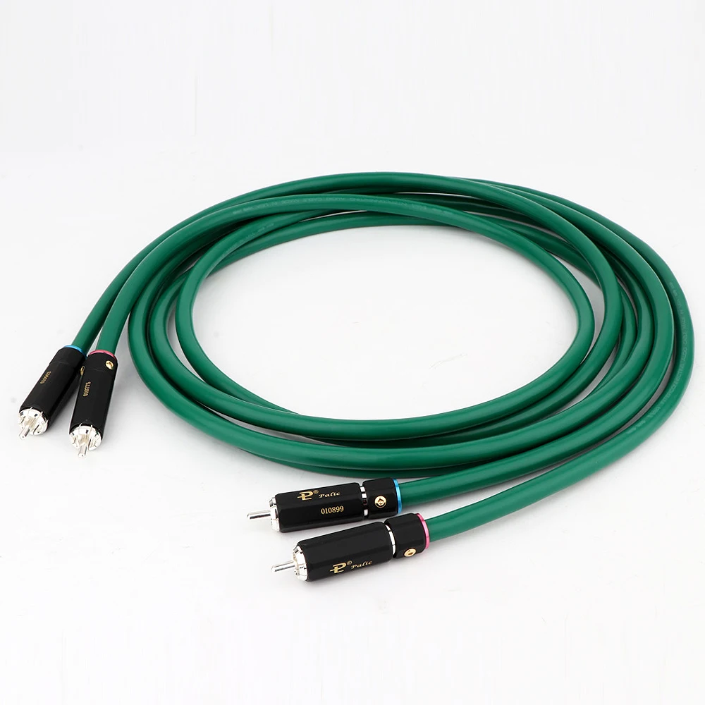 مرحبا نهاية Mclntosh 2328 النحاس + الفضة RCA كابل الصوت RCA ربط كابل RCA ذكر إلى ذكر كابل الصوت لمكبر للصوت CD DVD