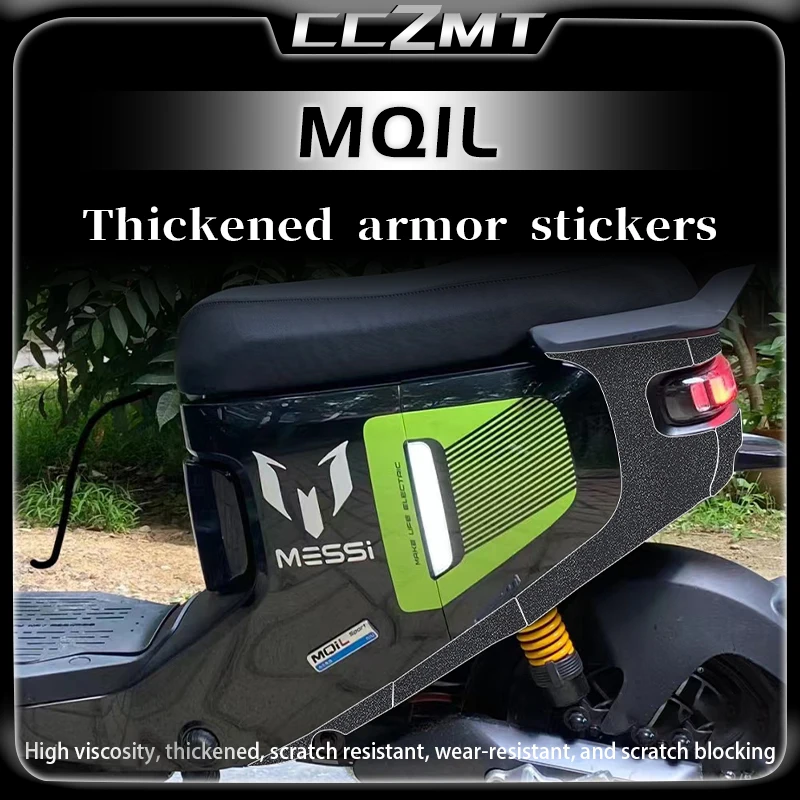 For NIU MQIL thickened armor stickers body protective films decals car stickers and anti-wear accessories modification