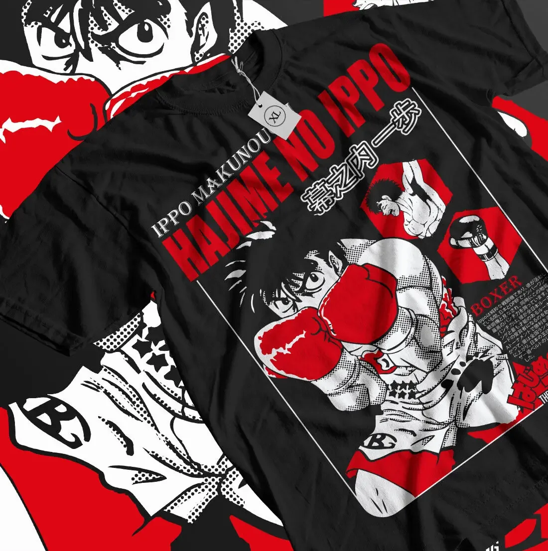 

Hajime No Ippo T-shirt Kamogawa Boxing Gym Ippo Makunouchi Kbg Girl Gift Shirt