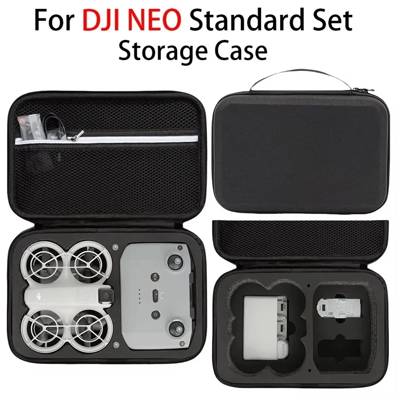 Mini Portable Handbag Portable Travel Handbag Travel Storage Case For Drone Accessories For DJI Neo Drone Battery Controller Kit