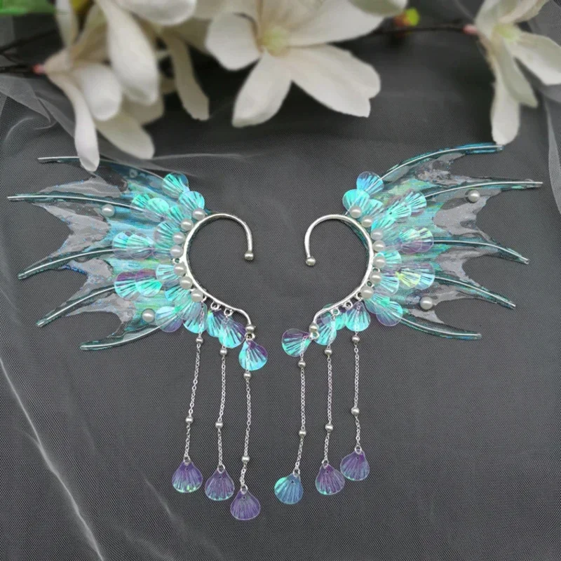 カスタマイズされたドラゴンホーンヘアアクセサリー女の子の頭飾り王ヘアバンドマーメイド韓服アクセサリー衣装ヘアピンアンティークスタイル