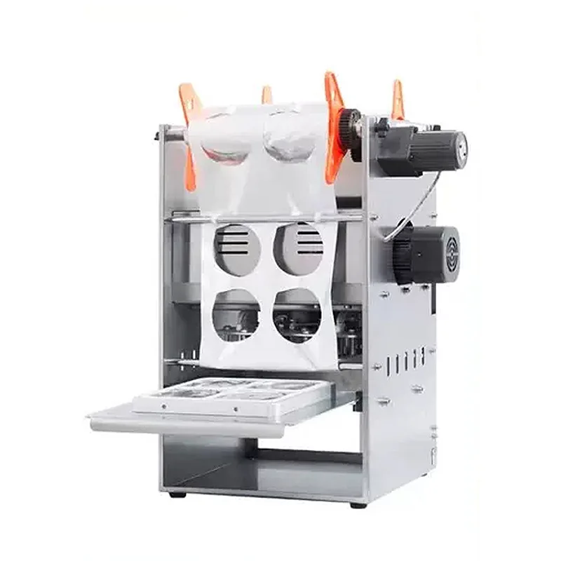 

Automatic sealing machine for egg yolk souffle, separate packaging and packing machine for cakes, biscuits and snacks