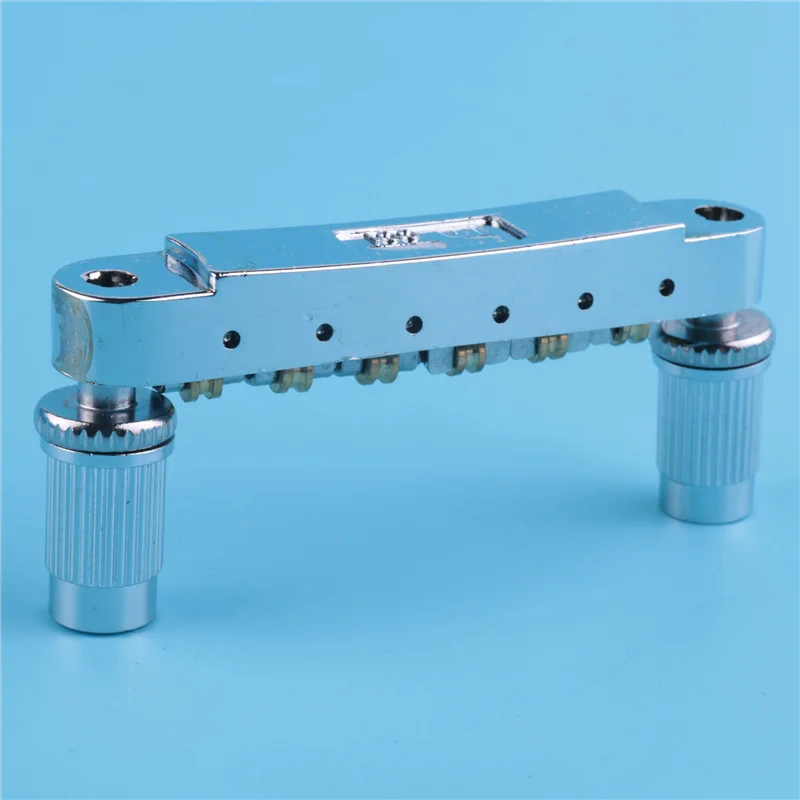 

ABHT-6X Silver Tune-O-Matic Electric Roller Saddle Bridge Lp Electric Guitar Bridge Made In Korea