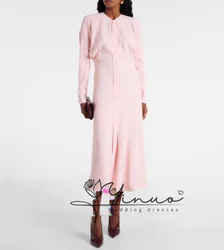 Dress Luxury Birthday Evening Dress Ankle Length Full Sleeves Summer Elegant Wedding Party Gowns For Women Arab 2025