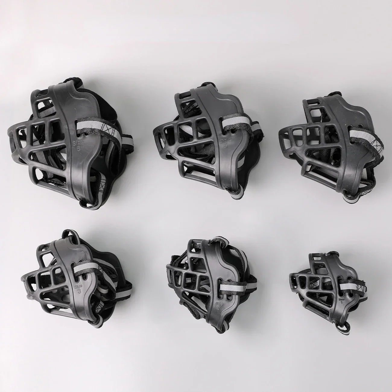 1 قطعة كمامة الكلب كمامة الحرس ضد العض والنباح والأكل قناع وجه الكلب المتوسط والكبير النباح القامع كمامة الحيوانات الأليفة #4